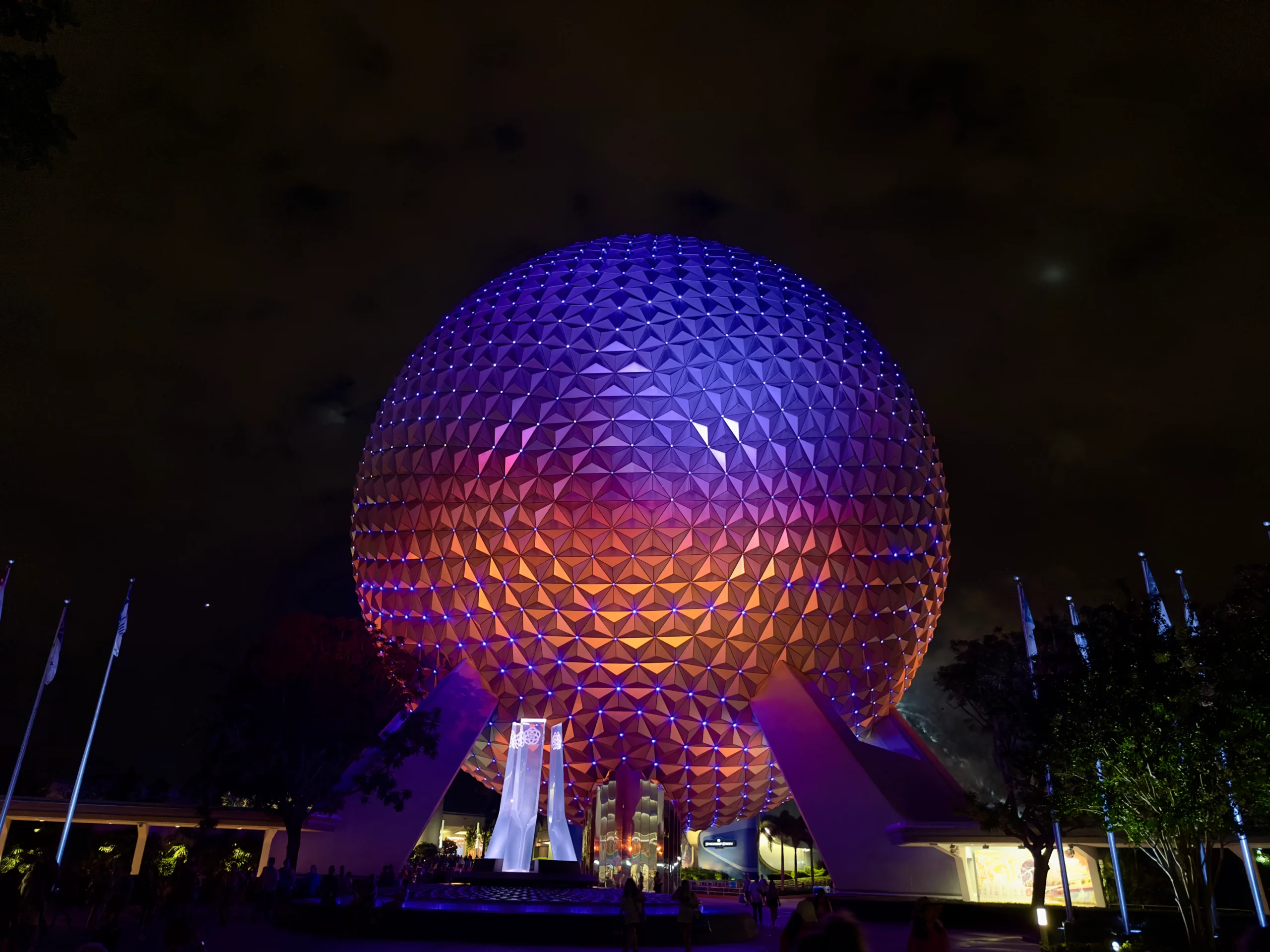 Epcot ball of colour