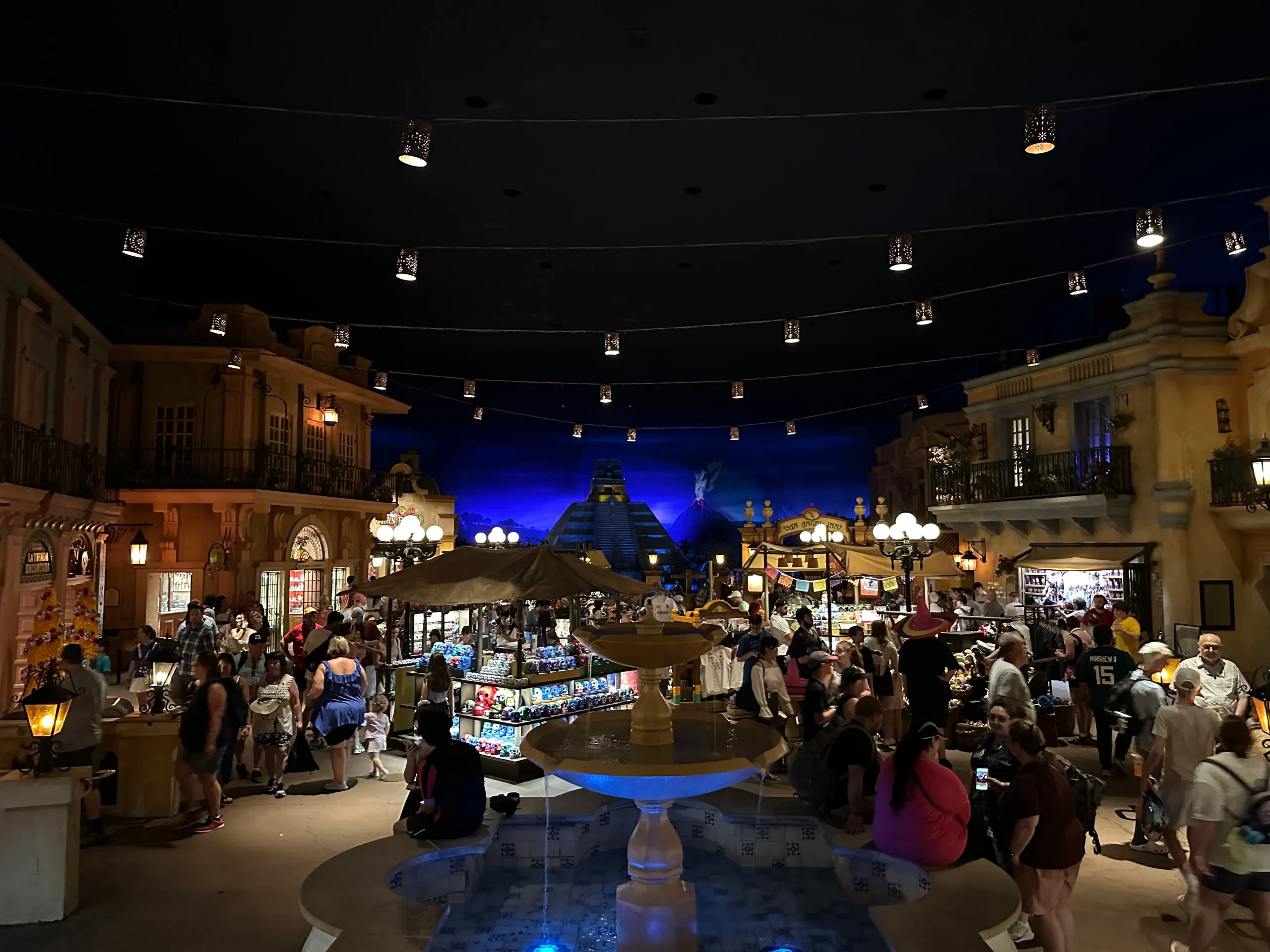 Epcot inside mexico