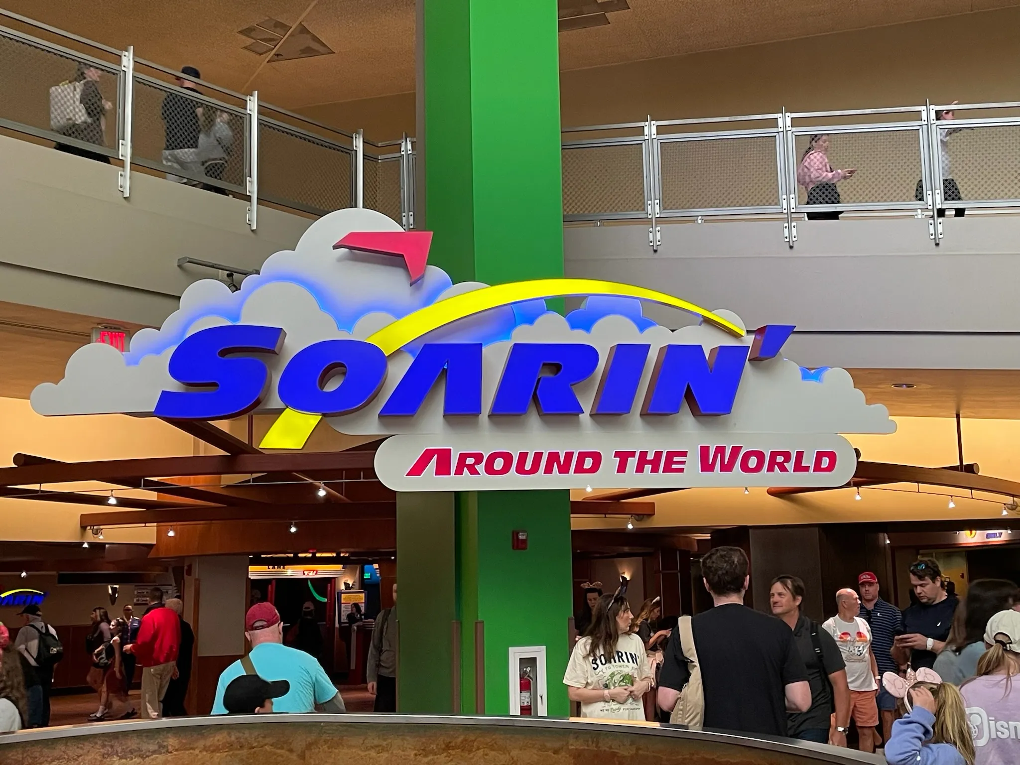 Epcot soarin sign