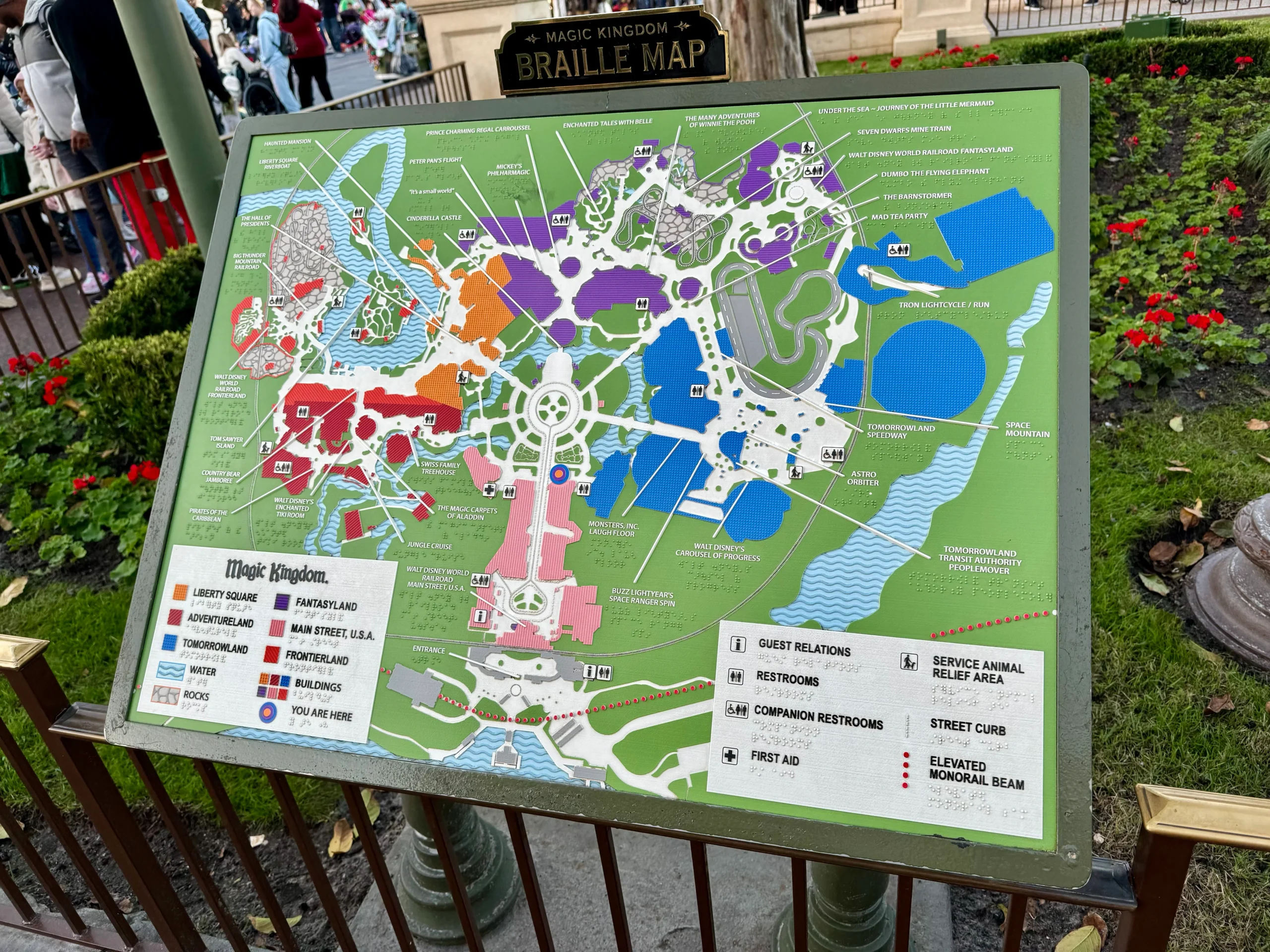 Magic kingdom map