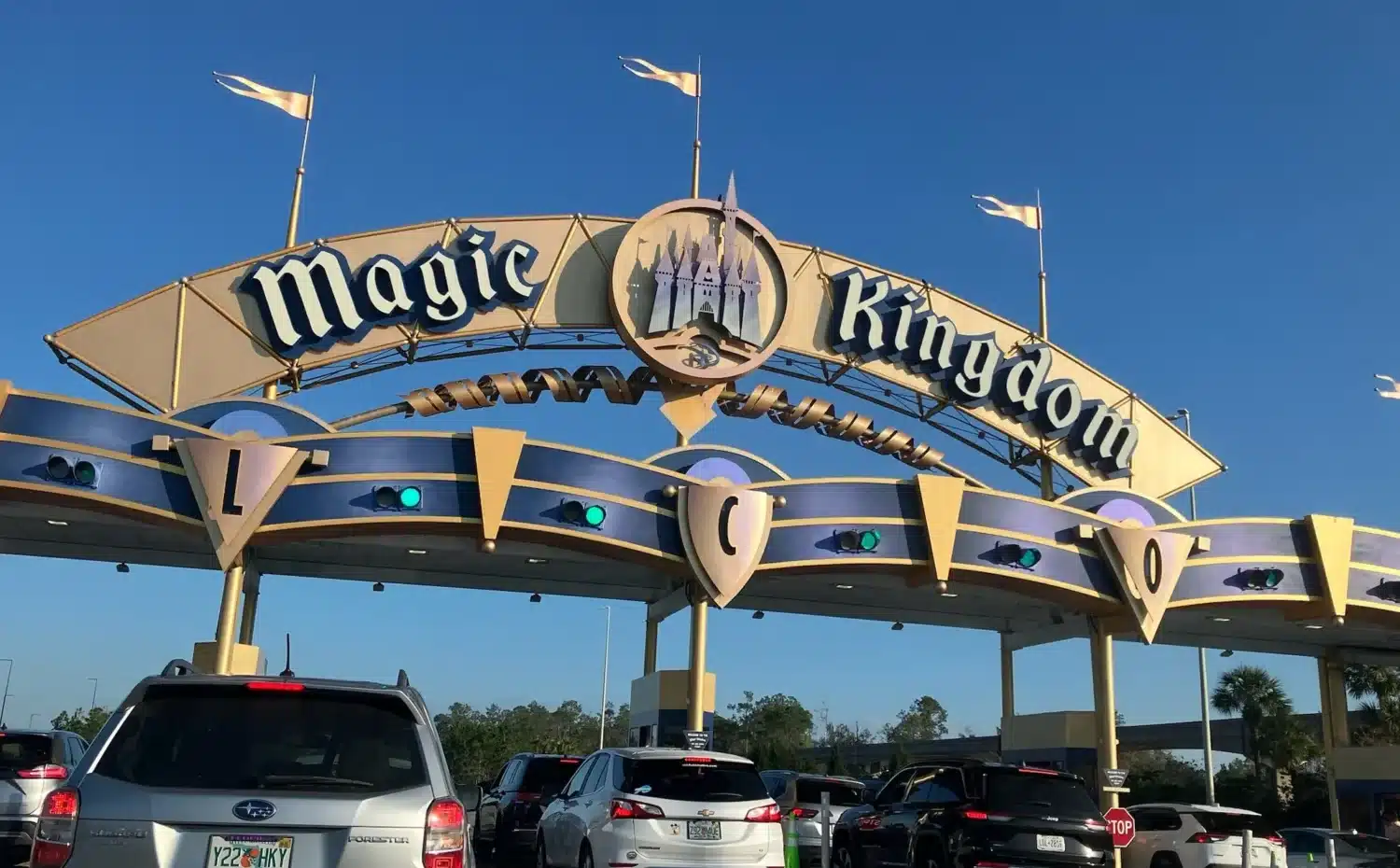 Entrance to Magic kingdom