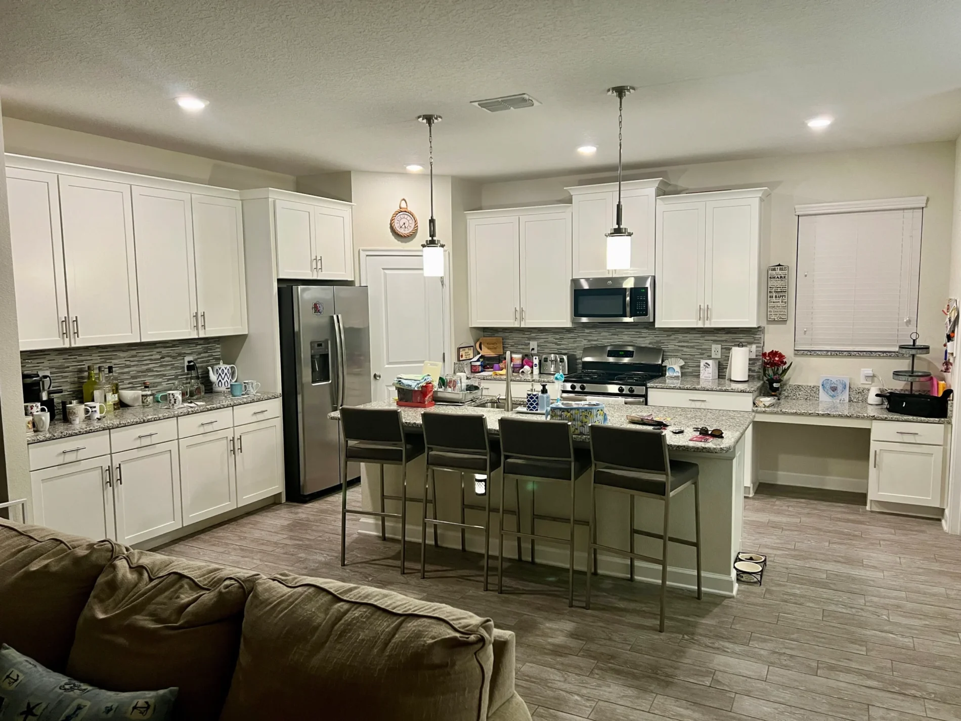 Rental home kitchen
