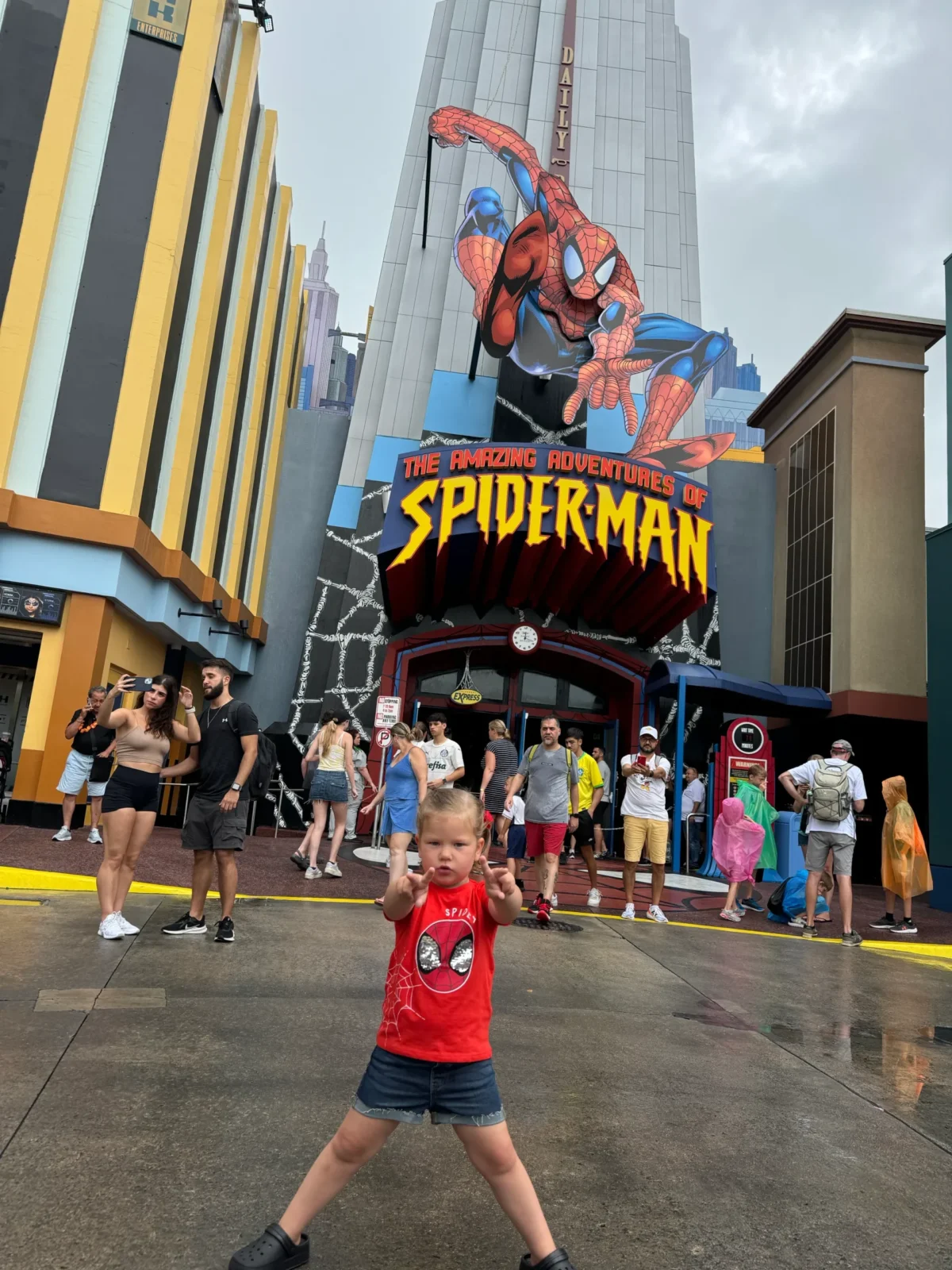 Marvel Super Hero Island at Islands of Adventure Spiderman Ride