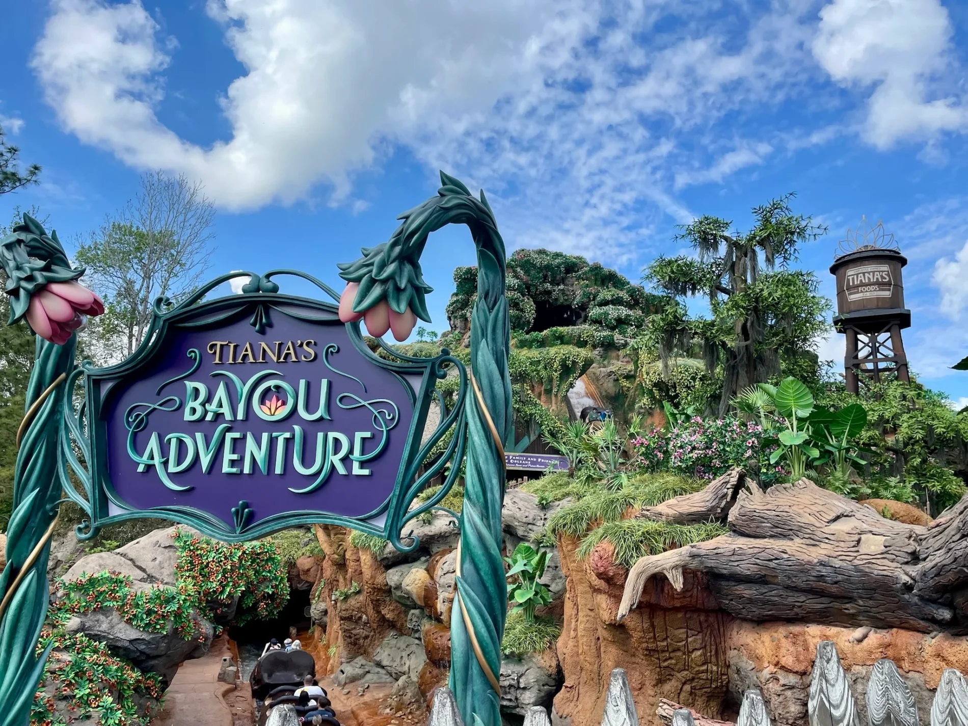 Tiana's bayou adventure at Magic Kingdom