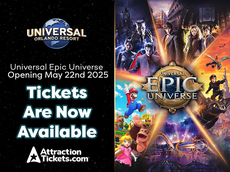 Universal Orlando Tickets - All Universal Parks in Florida