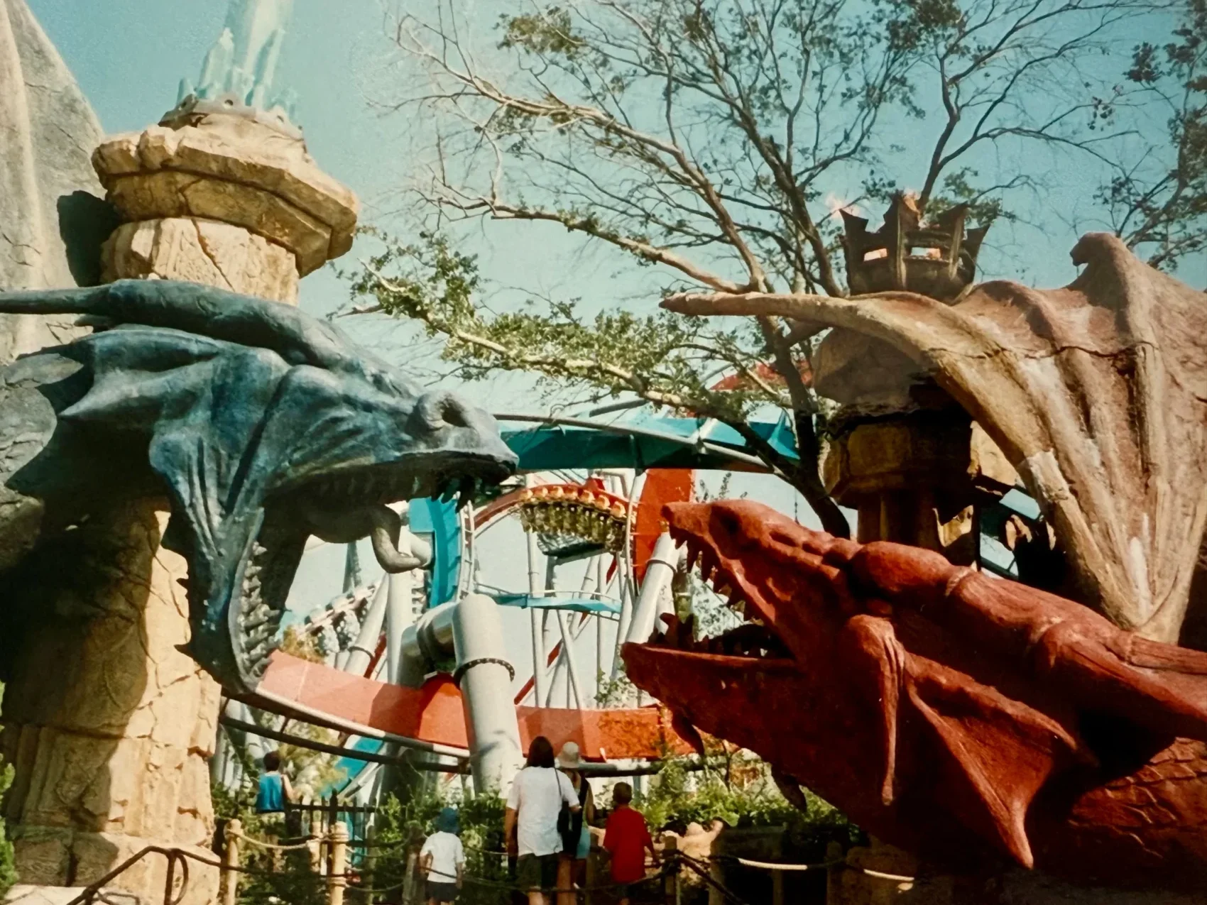 Duelling Dragons Ride at Islands of Adventure