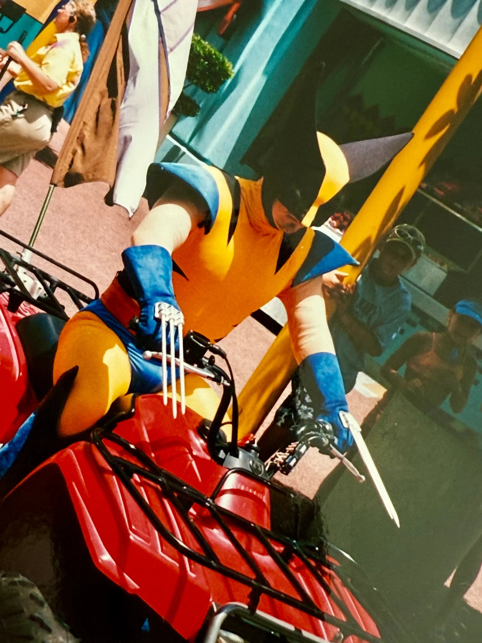 Wolverine at Marvel Superhero Island at Islands of Adventure