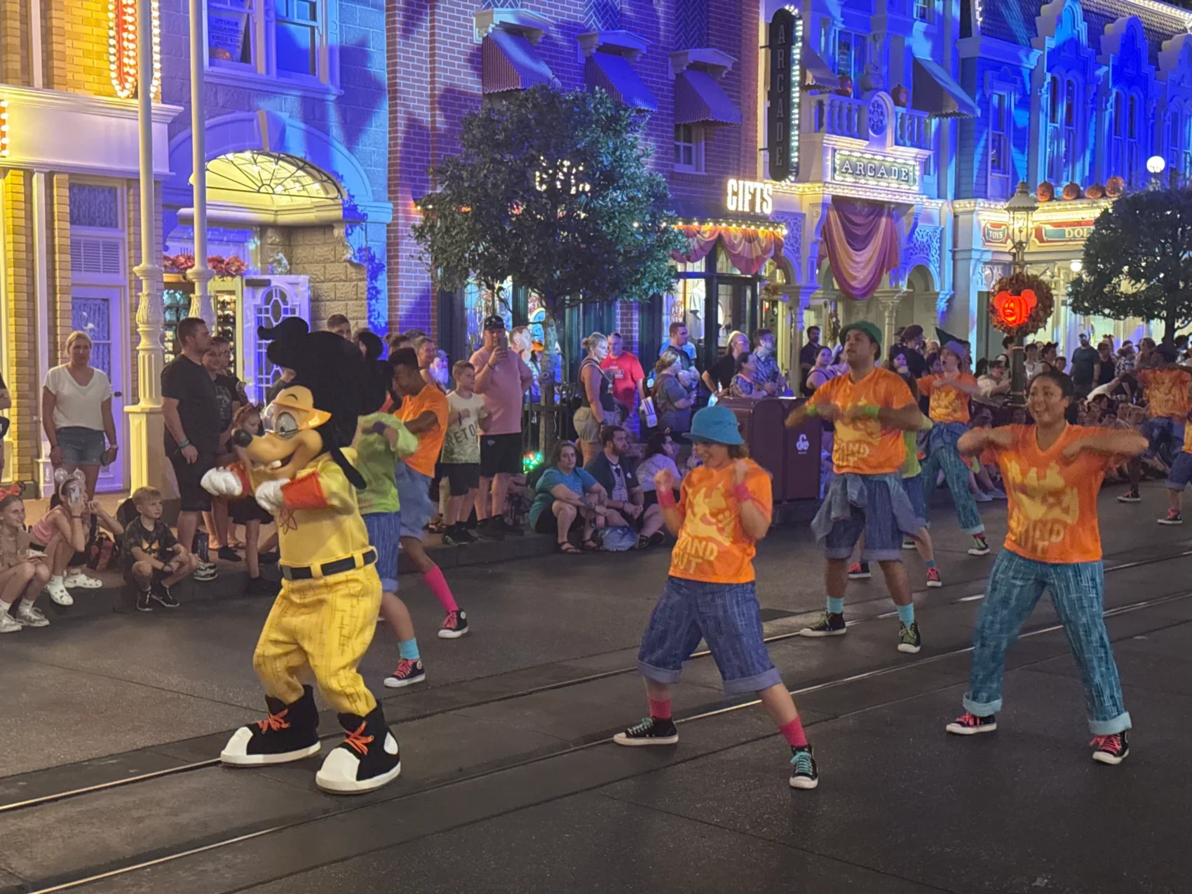 Powerline Max at Mickey's Not So Scary Halloween Party