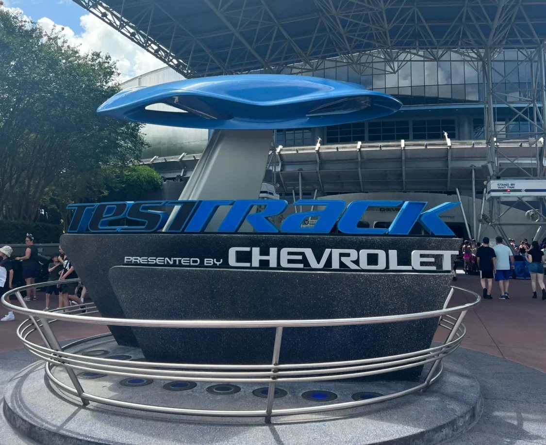 Test Track Ride at Epcot