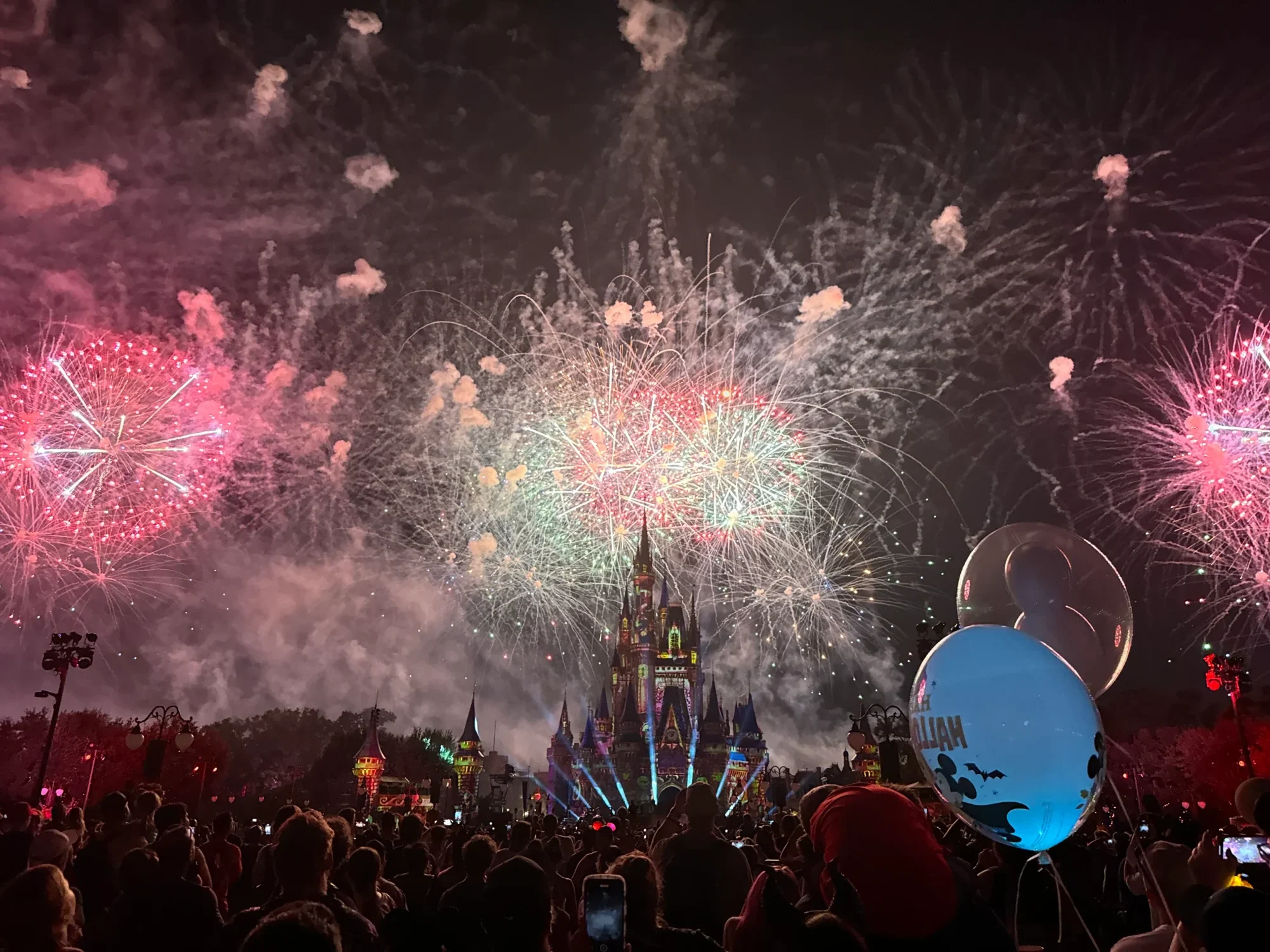 Mickey's Not So Scary Halloween Party, Fireworks